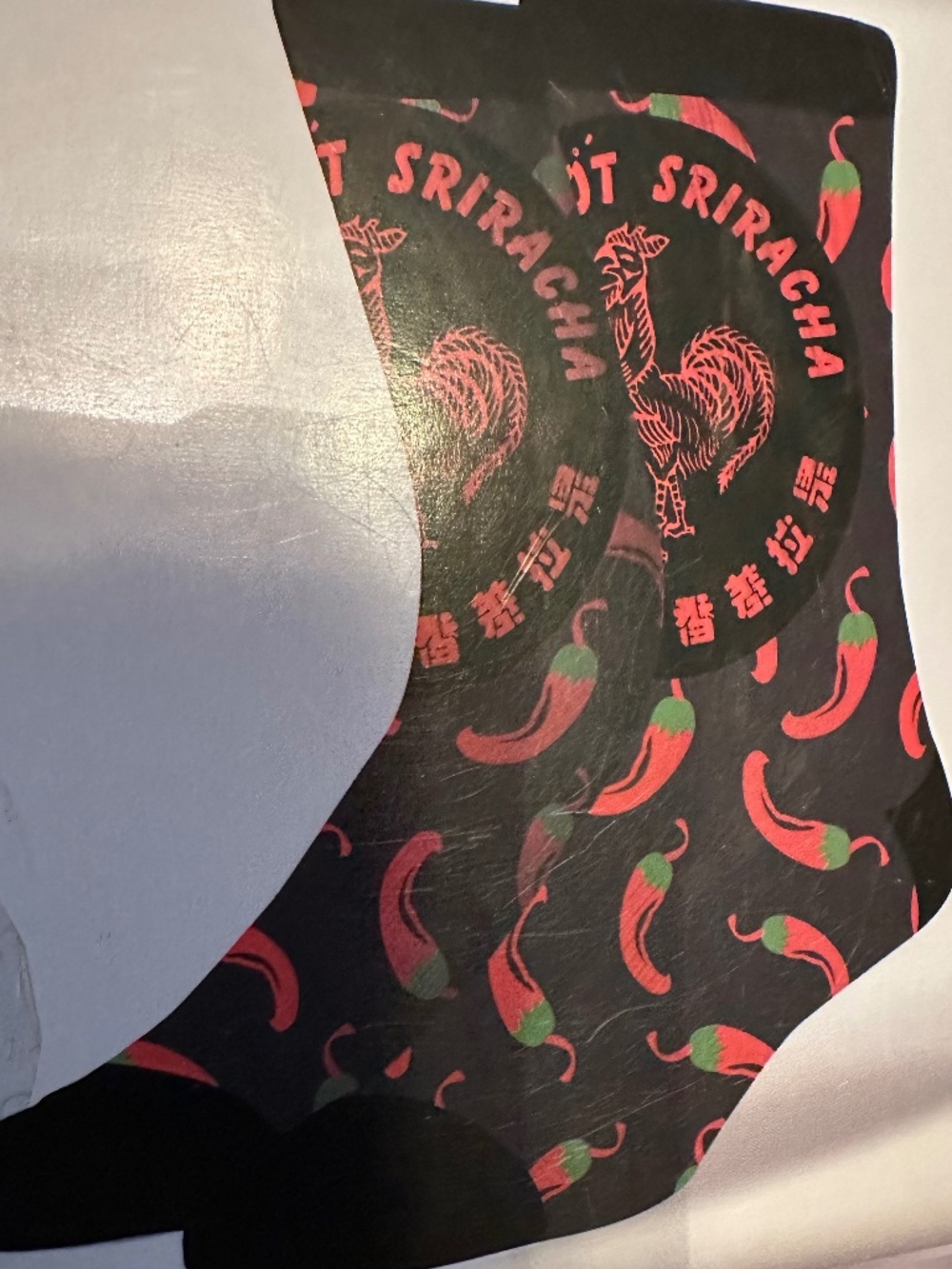 Pugs brand Sriracha Rooster Socks